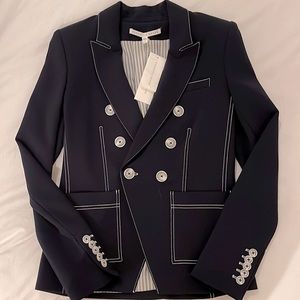 Veronica Beard Navy Cosmo Dickie jacket size 4 NWT
